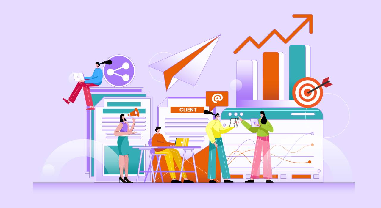Digital Marketing illustration image