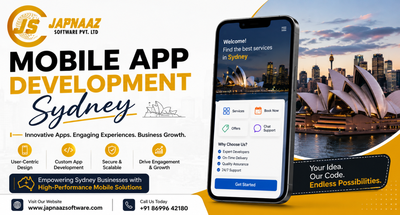 Mobile App Development Sydney/japnaaz software