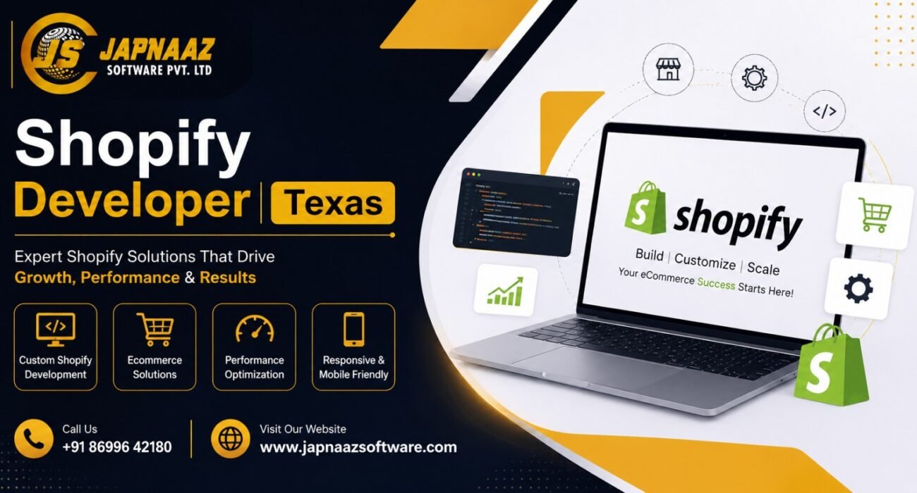 Shopify Developer Texas/Japnaaz Software