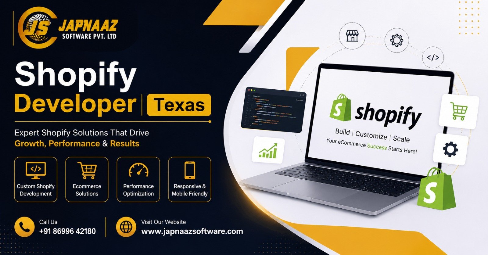 Shopify Developer Texas: Expert Solutions for eCommerce Growth