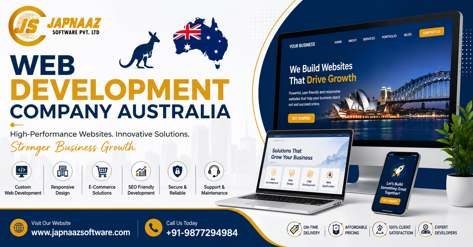 Web Development Company Australia for Business Growth 