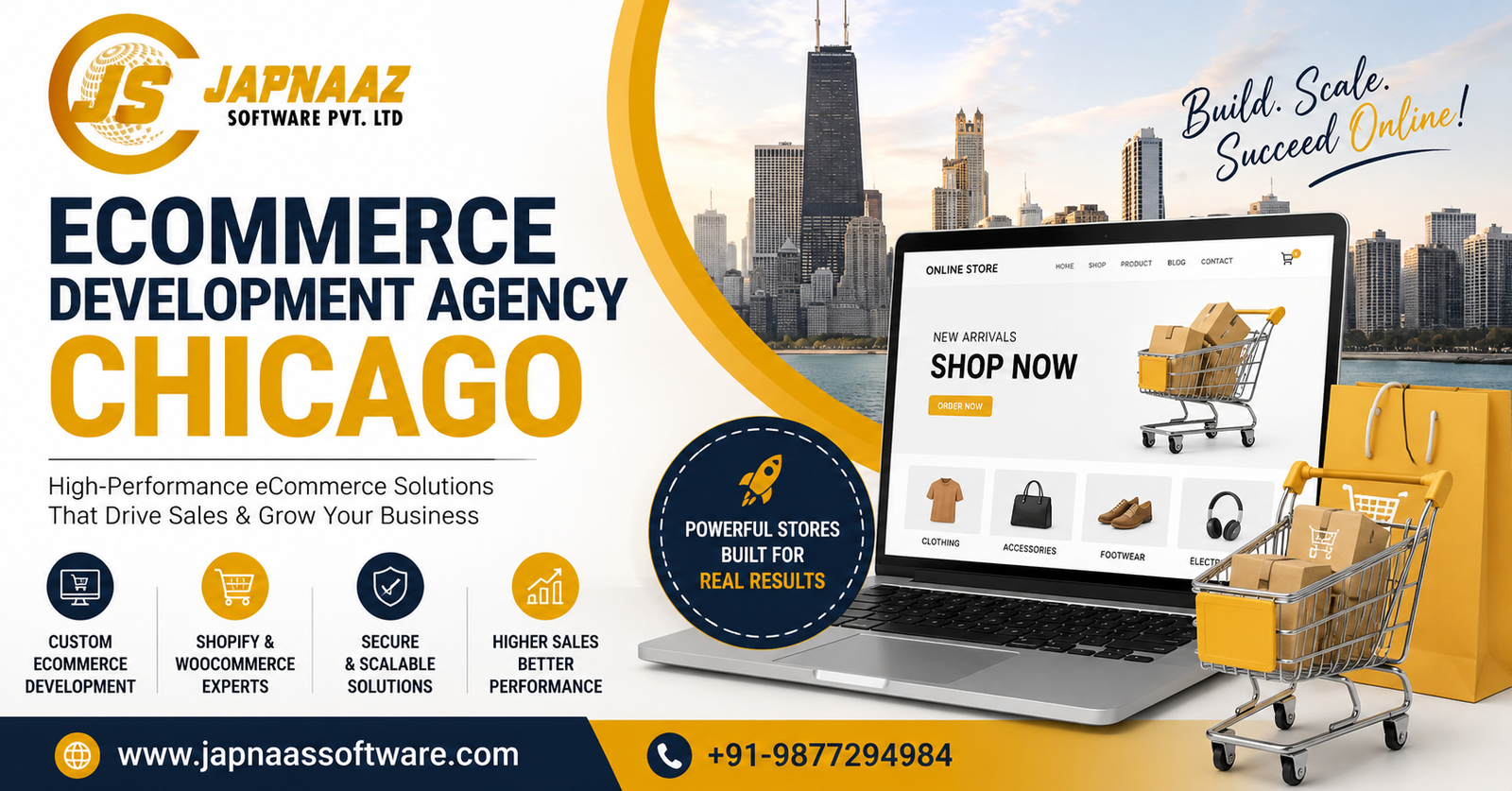 Ecommerce development agency Chicago for Business Growth