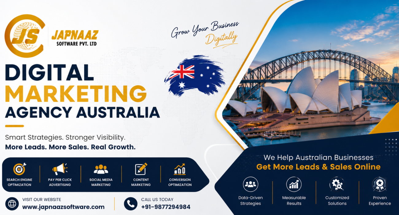 Digital Marketing Agency Australia Japnaaz Software