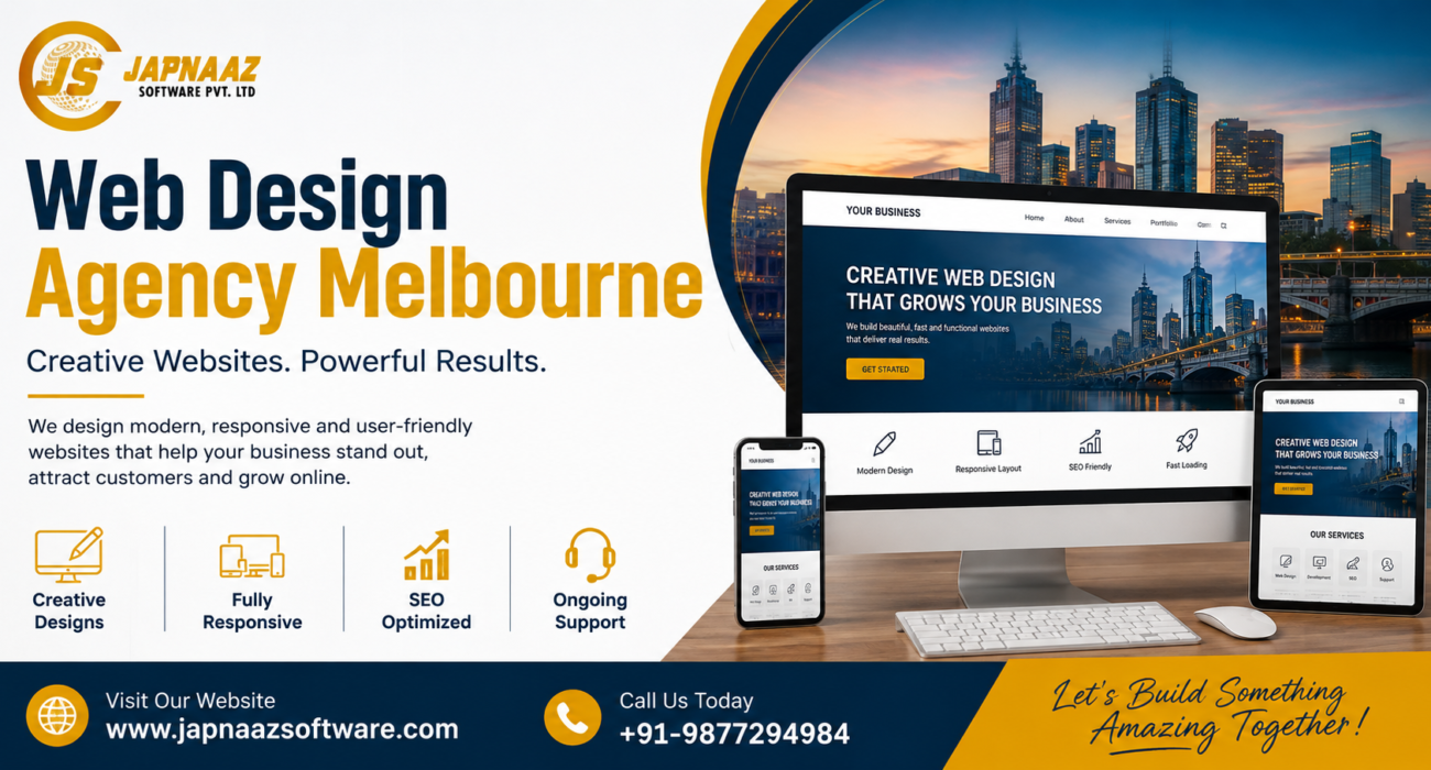 Web Design Agency Melbourne Japnnaz Software
