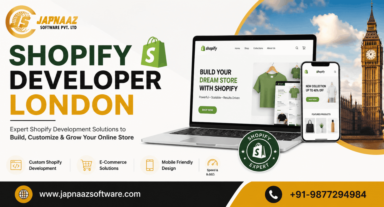 Shopify Developer London Japnaaz Software