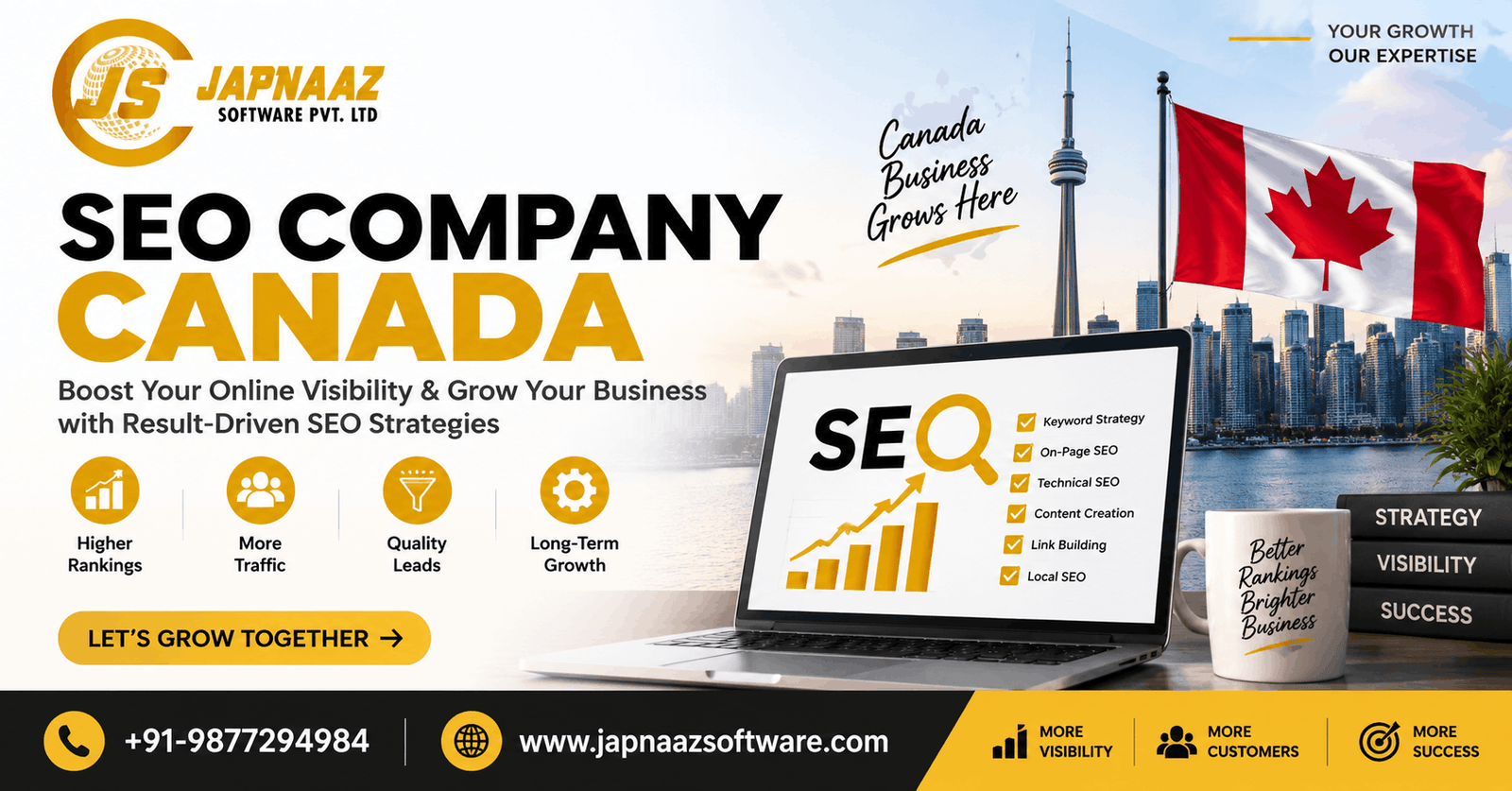SEO Company Canada: Drive Growth with Proven SEO Strategies 