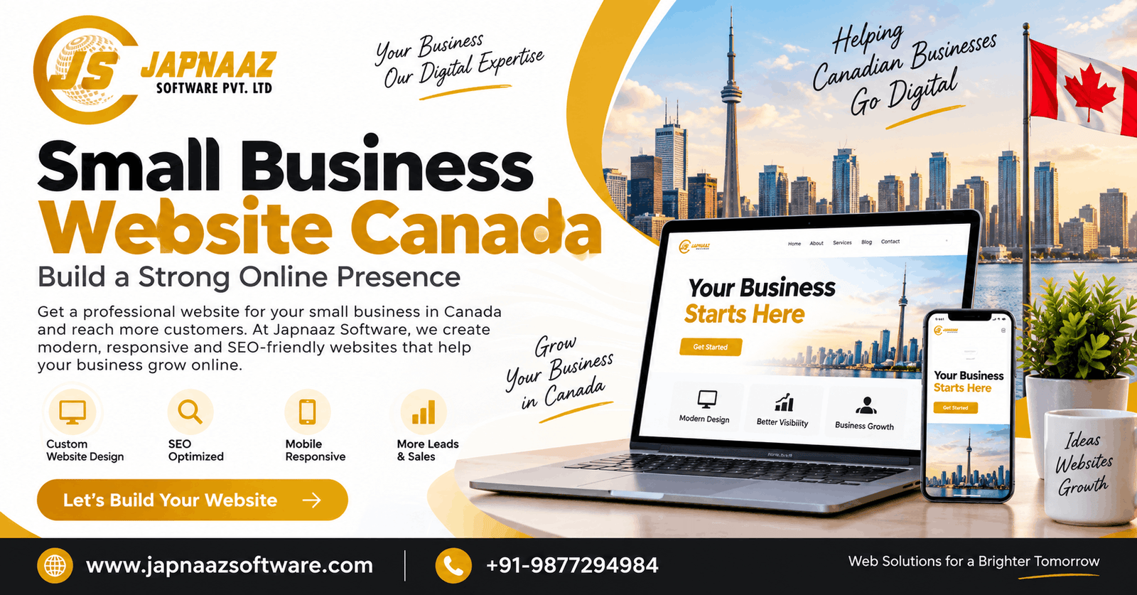 Small Business Website Canada: Build a Strong Online Presence