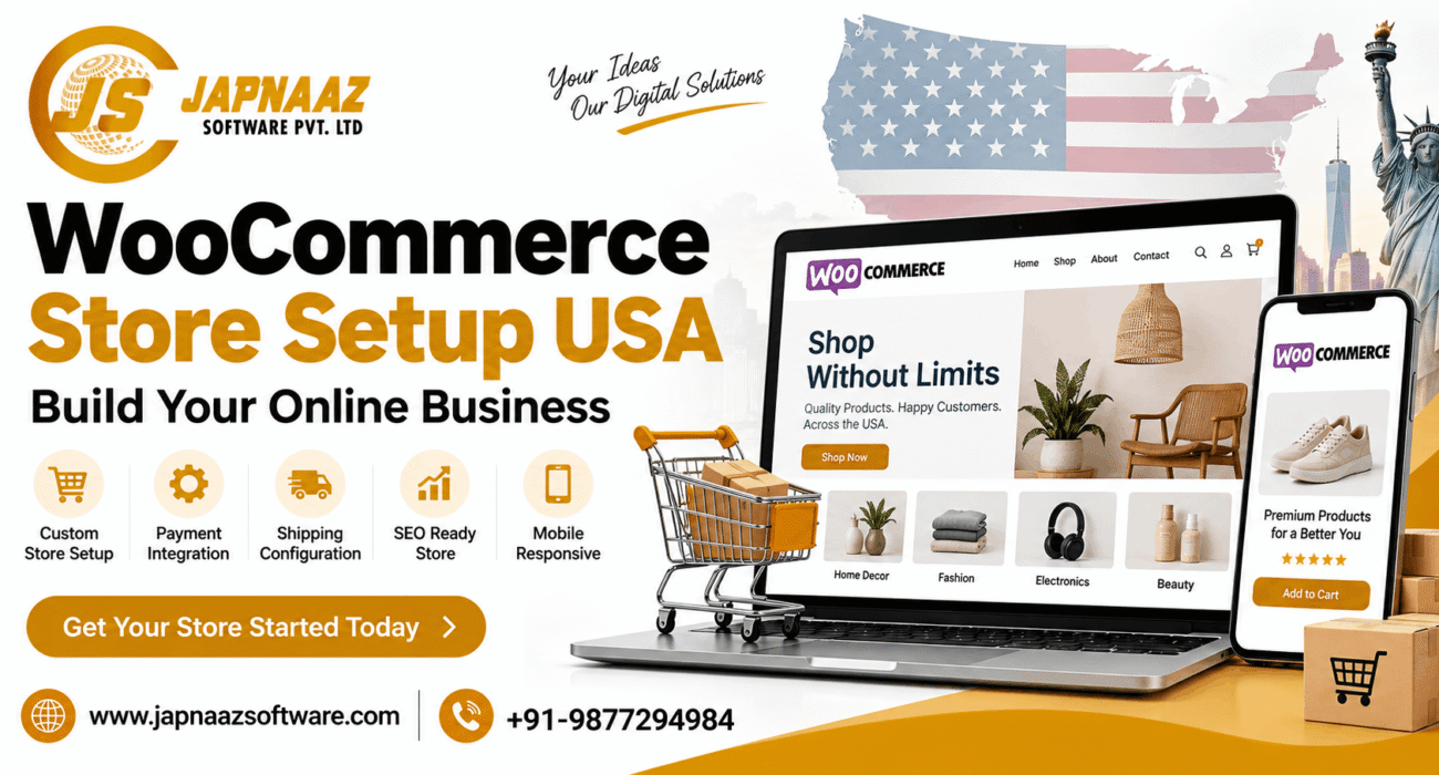 WooCommerce Store Setup USA Japnaaz Software