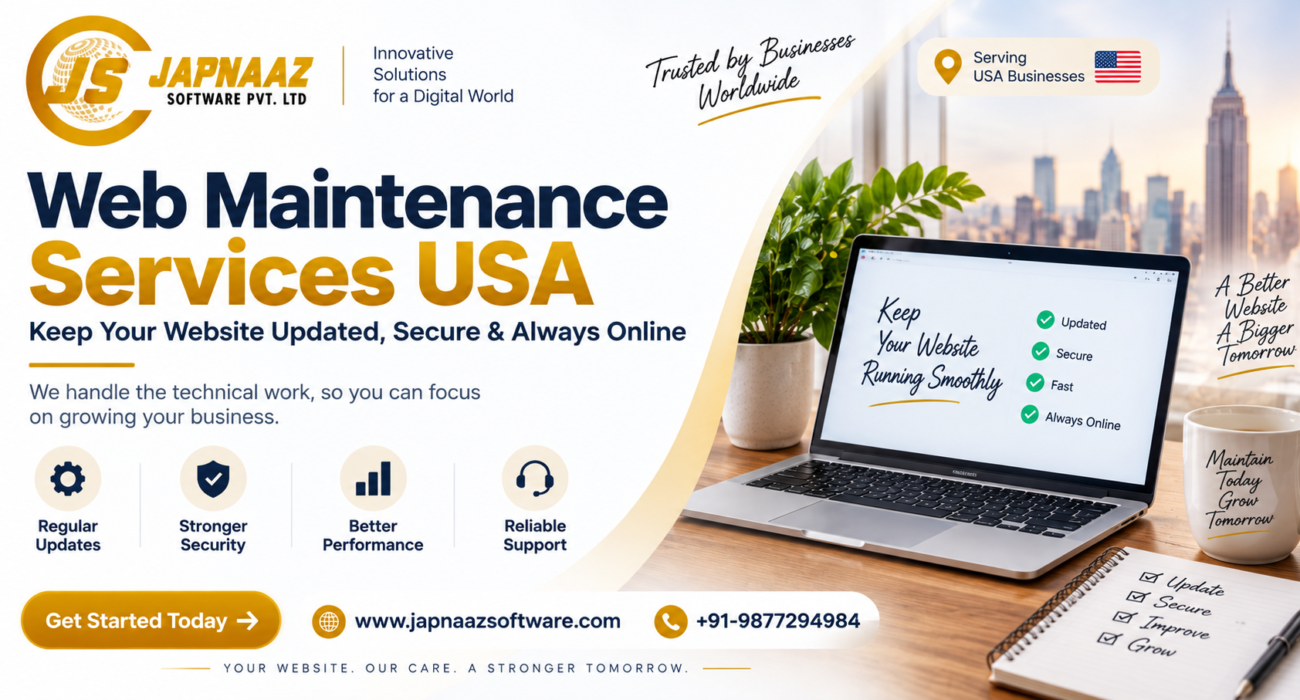 Web Maintenance Services USA Japnaaz Software