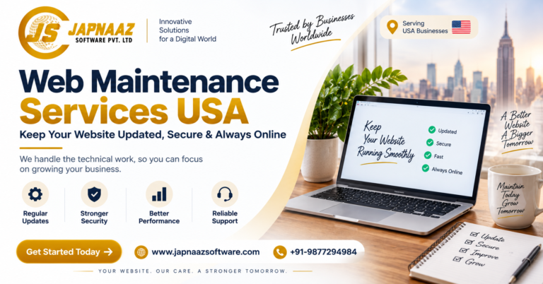 Web Maintenance Services USA to Keep Your Website Updated 