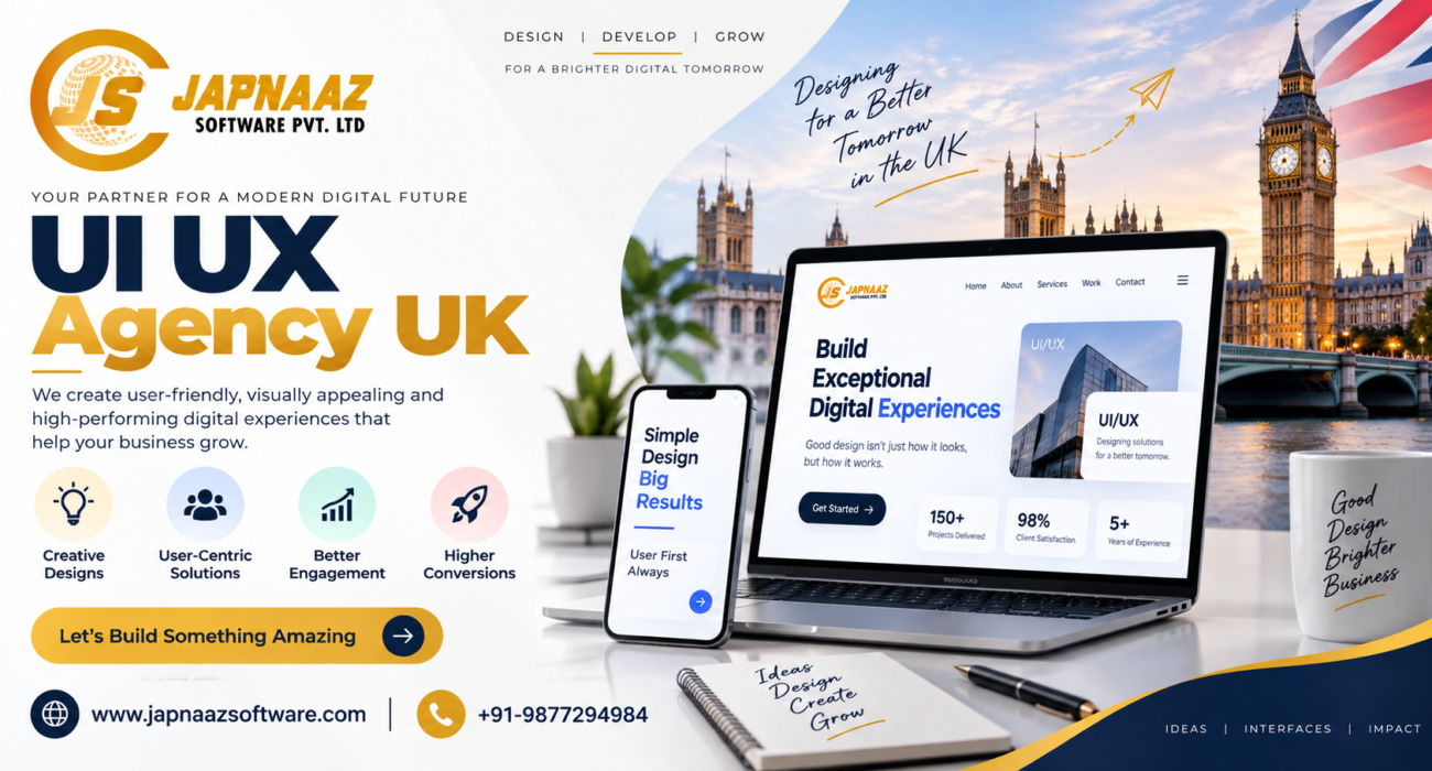 UI UX Agency UK Japnaaz Software
