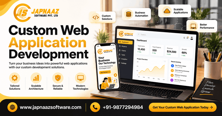 Custom Web Application Development for Growing Businesses