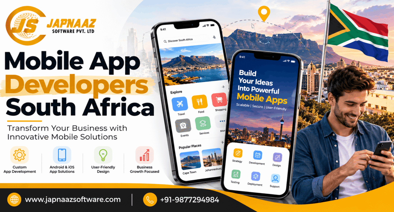 Mobile App Innovation in South Africa / Japnaaz software